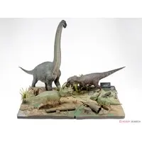 1/35 SCALE PARASAUROLOPHUS DIORAMA SET Model Kit