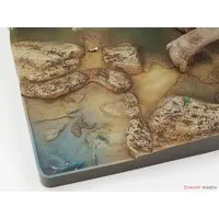 1/35 SCALE TRICERATOPS DIORAMA SET Model Kit