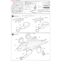 1/35 SCALE TRICERATOPS DIORAMA SET Model Kit