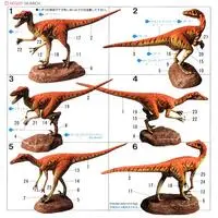 1/35 SCALE VELOCIRAPTORS "PACK OF SIX" Model Kit