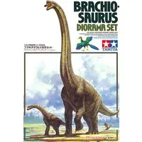 1/35 SCALE BRACHIOSAURUS DIORAMA SET Model Kit