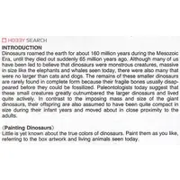 1/35 SCALE MESOZOIC CREATURES Model Kit