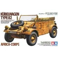 1/35 SCALE GERMAN KUEBELWAGEN TYPE 82 AFRICA-CORPS Model Kit