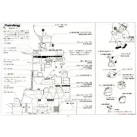 1/250 Scale Model Kit - Warship plastic model kit / Japanese battleship Musashi
