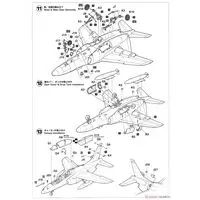 1/48 Scale Model Kit - Jets (Aircraft) / North American F-86 Sabre & Mitsubishi F-15J & Kawasaki T-4