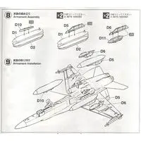 1/72 Scale Model Kit - Fighter aircraft model kits / F/A-18 Hornet