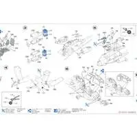 1/72 Scale Model Kit - Attack helicopter / AH-64 Apache