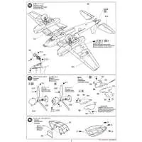 1/72 Scale Model Kit - WAR BIRD COLLECTION / de Havilland Mosquito