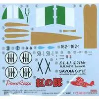 1/48 Scale Model Kit - 1/72 Scale Model Kit - Porco Rosso / SAVOIA S.21F