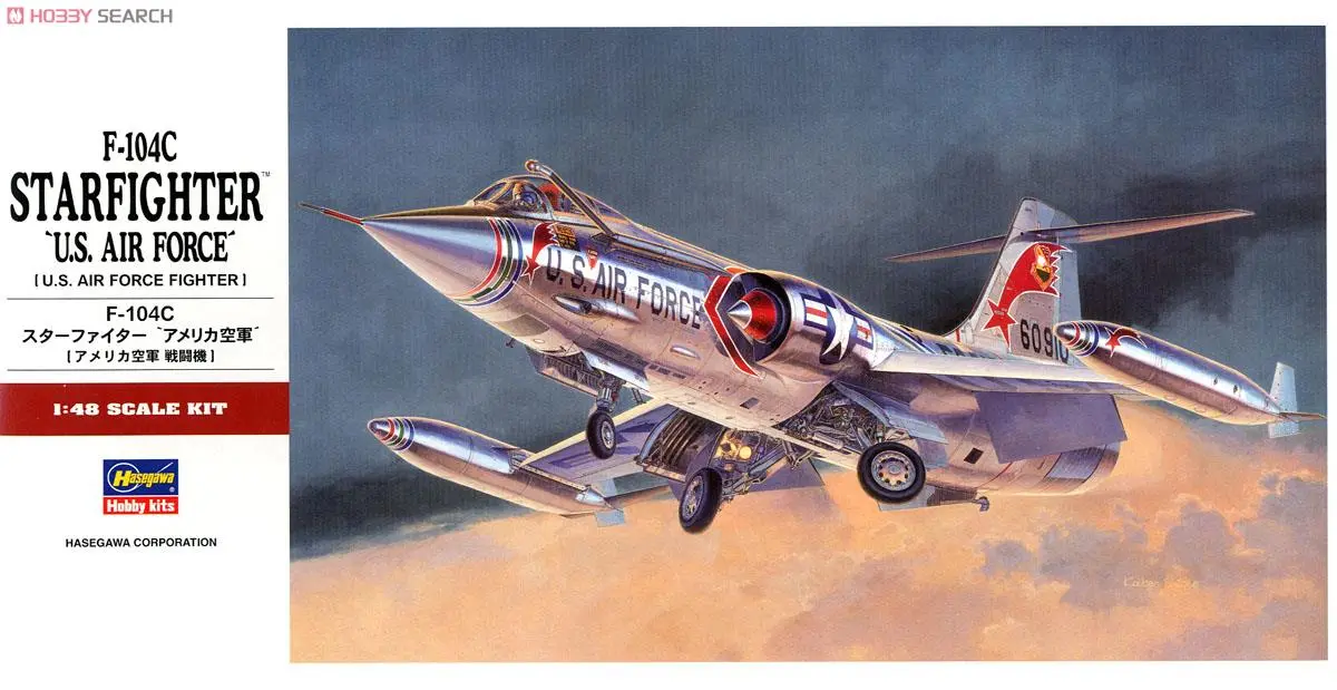 1/48 Scale Model Kit - Fighter aircraft model kits / Lockheed F-104 Starfighter