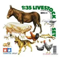 1/35 SCALE LIVESTOCK SET Model Kit