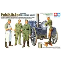 1/35 SCALE GERMAN FIELD KITCHEN SCENERY Model Kit