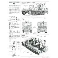 1/35 SCALE 8t. SEMI-TRACK SD.KFZ. 7/1 Model Kit