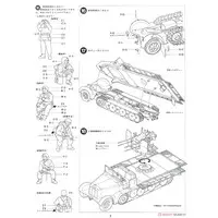 1/35 SCALE 8t. SEMI-TRACK SD.KFZ. 7/1 Model Kit