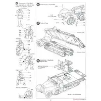 1/35 SCALE 8t. SEMI-TRACK SD.KFZ. 7/1 Model Kit