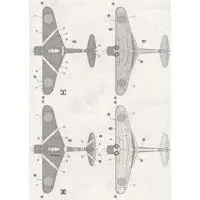 1/48 Scale Model Kit - Fighter aircraft model kits / Nakajima Ki-43 Hayabusa