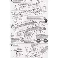 1/35 SCALE GERMAN KING TIGER (ARDENNES FRONT) Model Kit