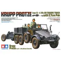 1/35 SCALE KRUPP PROTZE 1 ton (6x4) Kfz.69 TOWING TRUCK with 3.7cm Pak Model Kit