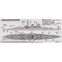 1/700 Scale Model Kit - Light cruiser / Suzuya