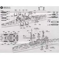 1/700 Scale Model Kit - Light cruiser / Suzuya