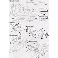 1/48 Scale Model Kit - Fighter aircraft model kits / F-8J Crusader