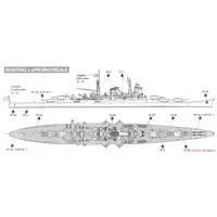 1/700 Scale Model Kit - WATER LINE SERIES / Japanese cruiser Kumano