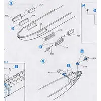 1/350 Scale Model Kit - Nuclear submarine