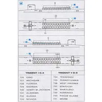 1/350 Scale Model Kit - Nuclear submarine