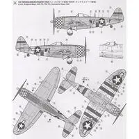1/72 Scale Model Kit - WAR BIRD COLLECTION / P-47 Thunderbolt
