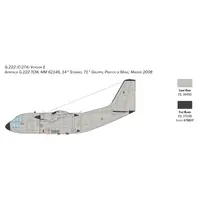 1/72 Scale Model Kit - Military transport aircraft / Alenia C-27J Spartan