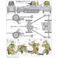 1/35 SCALE GER. 37mm anti-tank gun Model Kit