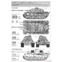 1/35 SCALE GERMAN KING TIGER "PORSCHE TURRET" Model Kit