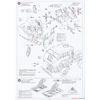 1/35 SCALE U.S. 40TON TANK TRANSPORTER "DRAGON WAGON" Model Kit
