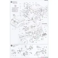1/35 SCALE U.S. 40TON TANK TRANSPORTER "DRAGON WAGON" Model Kit