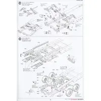 1/35 SCALE U.S. 40TON TANK TRANSPORTER "DRAGON WAGON" Model Kit