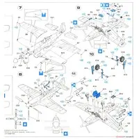 1/48 Scale Model Kit - Fighter aircraft model kits / North American P-51 Mustang