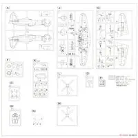 1/48 Scale Model Kit - Fighter aircraft model kits / J2M3 Raiden & Mitsubishi J2M Raiden