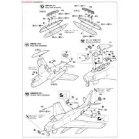 1/48 Scale Model Kit - Blue Impulse / F-86F-40 Sabre