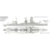 1/700 Scale Model Kit - WATER LINE SERIES / Japanese battleship Ise