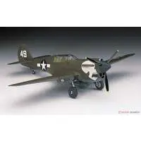 1/72 Scale Model Kit - Fighter aircraft model kits / Curtiss P-40 Warhawk