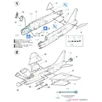 1/72 Scale Model Kit - Fighter aircraft model kits / LTV A-7 Corsair II