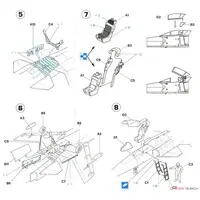 1/72 Scale Model Kit - Experimental aircraft / Grumman X-29