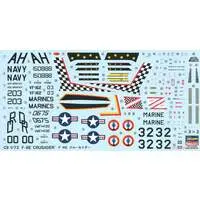 1/72 Scale Model Kit - Fighter aircraft model kits / F-8E Crusader