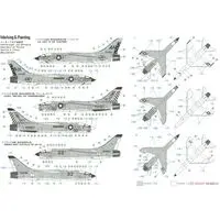 1/72 Scale Model Kit - Fighter aircraft model kits / F-8E Crusader