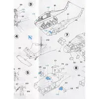 1/72 Scale Model Kit - Helicopter / Sikorsky UH-60 Black Hawk