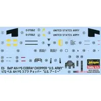 1/72 Scale Model Kit - Attack helicopter / Bell AH-1s Cobra Chopper