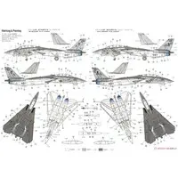 1/72 Scale Model Kit - Fighter aircraft model kits / F-14