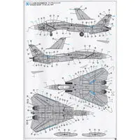 1/72 Scale Model Kit - Fighter aircraft model kits / F-14