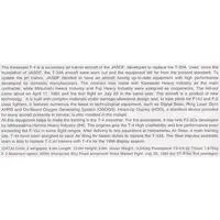 1/72 Scale Model Kit - Jets (Aircraft) / Kawasaki T-4