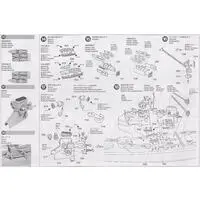 1/350 Scale Model Kit - Warship plastic model kit / German battleship Bismarck